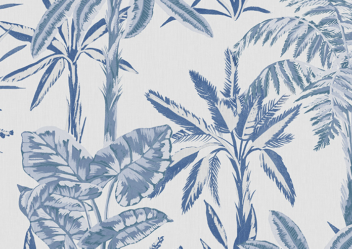 Miami Beach, Indigo - Twist&Fit Roller Blind - Image 6